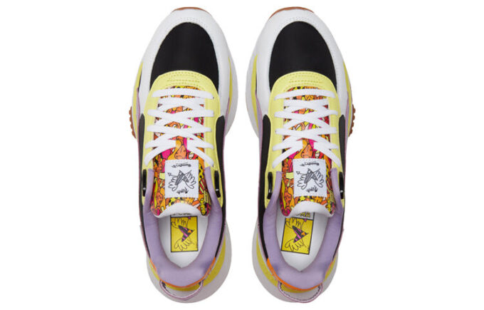 Romero Britto x Wild Rider «White Limelight Gum»
