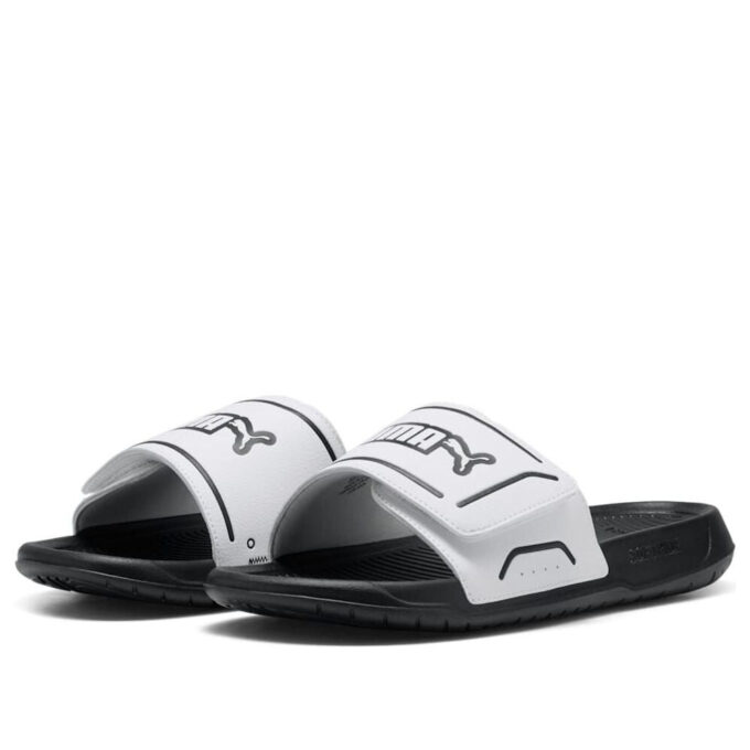 Royalcat Comfort 2 Slides &laquo;Hvit Svart&raquo;