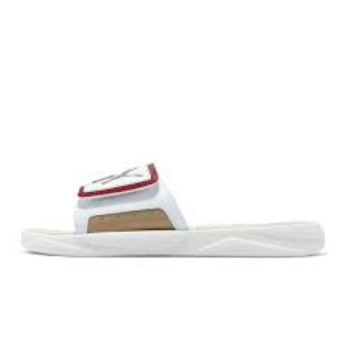Royalcat Comfort Slides &laquo;Hvit Rød Gull&raquo;