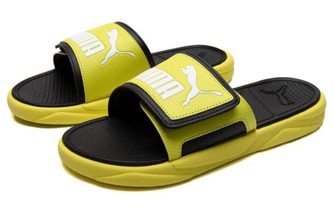 Royalcat Flip-flops &laquo;Gul-svart&raquo;