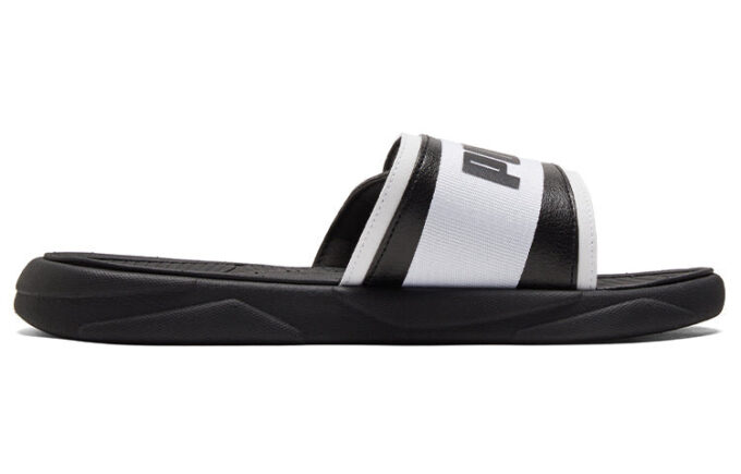 Royalcat Sports Tøfler Unisex Svart Hvit