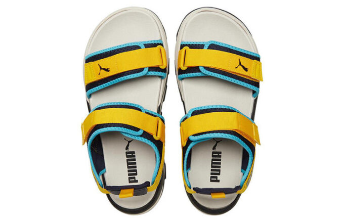 RS-Sandal «Peacoat Spectra Yellow»