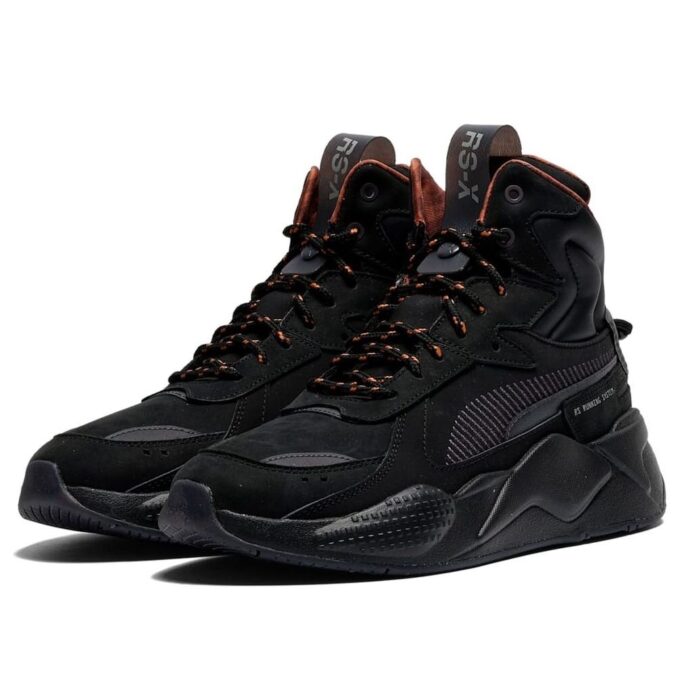RS-X Mid Black Ice &laquo;Svart&raquo;