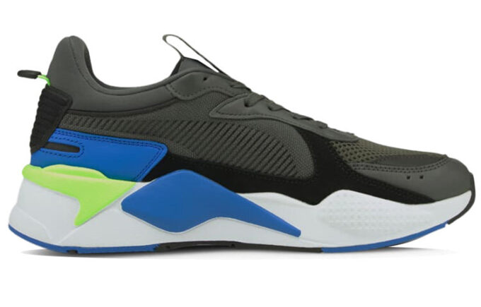 RS-X Reinvention Lav-Top Grå/Blå/Hvit
