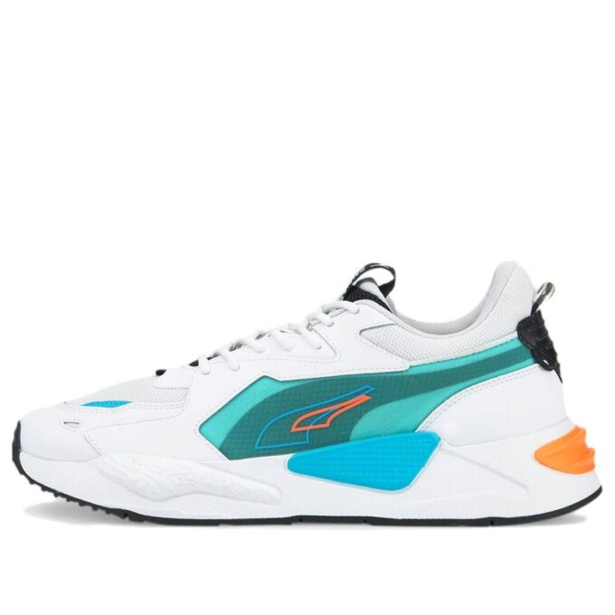 RS-X Split Athleisure Casual Sportssko Unisex Hvit Blå Grønn &laquo;Hvit Blå&raquo;