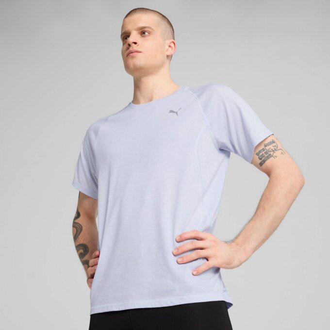 RUN VELOCITY Herre Tri-Blend Løpetrøye