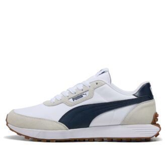 Runtamed Lugged Classic &laquo;Hvit Marineblå&raquo;