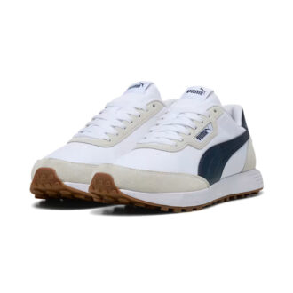 Runtamed Lugged Classic &laquo;Hvit Marineblå&raquo;