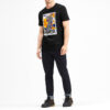 Sakura Pack Graphic Crew T-skjorte «Svart Hvit Gul»