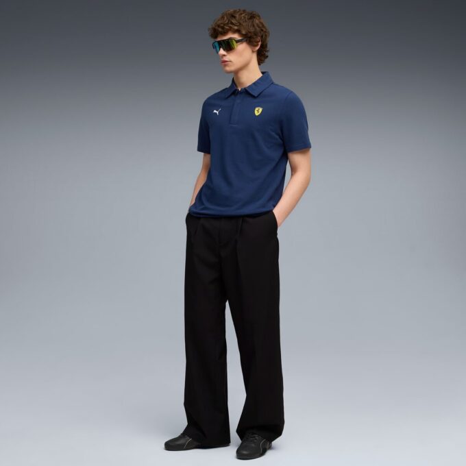 Scuderia Ferrari herre motorsport poloskjorte
