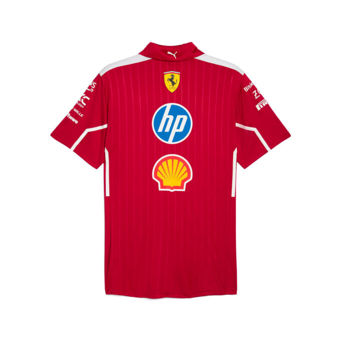 Scuderia Ferrari HP 2025 Team Polo &laquo;Rød&raquo;