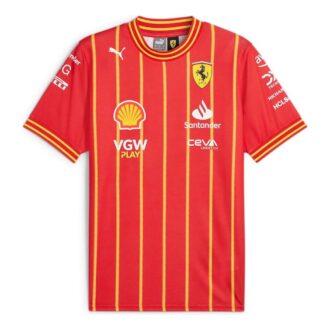 Scuderia Ferrari-lagets fotballdrakt «Leclerc»