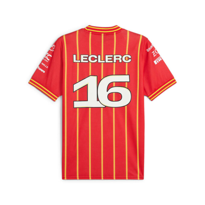 Scuderia Ferrari-lagets fotballdrakt «Leclerc»