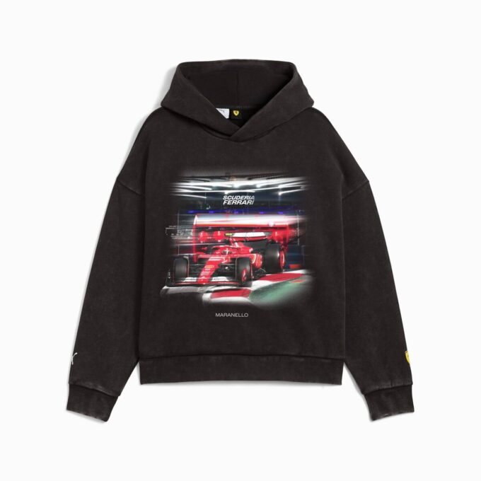Scuderia Ferrari Las Vegas Menn Motorsport Hettegenser
