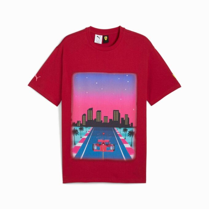 Scuderia Ferrari Miami Limited Edition Graphic T-skjorte Herre