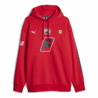 Scuderia Ferrari Race Garage Crews hettegenser &laquo;Rosso Corsa&raquo;