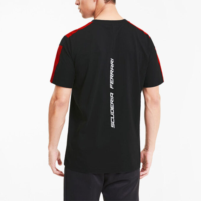 Scuderia Ferrari Race T7 T-skjorte «Svart Hvit Rød»