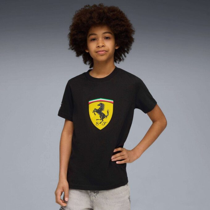 Scuderia Ferrari stor motorsport-t-skjorte for barn