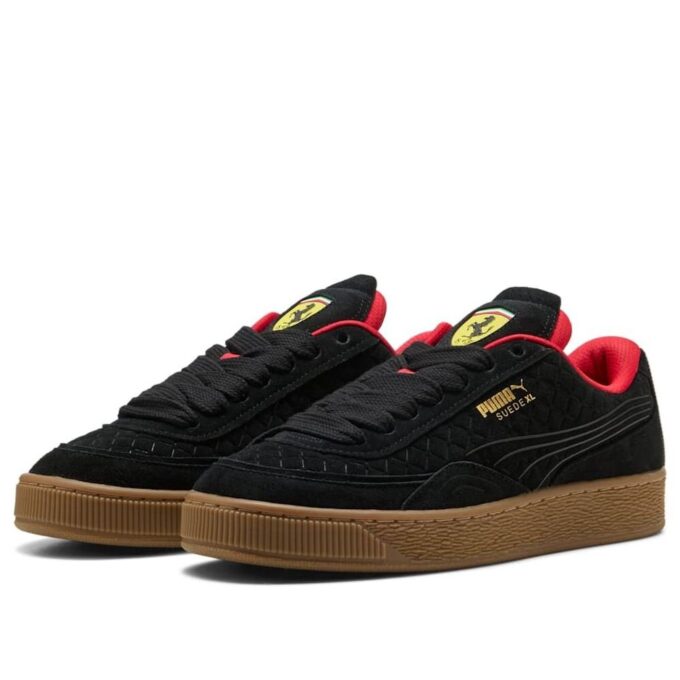Scuderia Ferrari Suede XL &laquo;Svart&raquo;