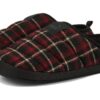 Scuff Flannel Slip-On &laquo;Svart Rød&raquo;