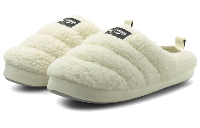Scuff Sherpa-tøfler &laquo;Whisper White&raquo;