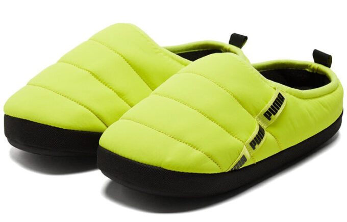 Scuff-tøfler &laquo;Fluo Yellow&raquo;