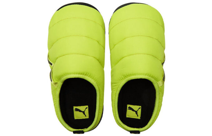 Scuff-tøfler &laquo;Fluo Yellow&raquo;