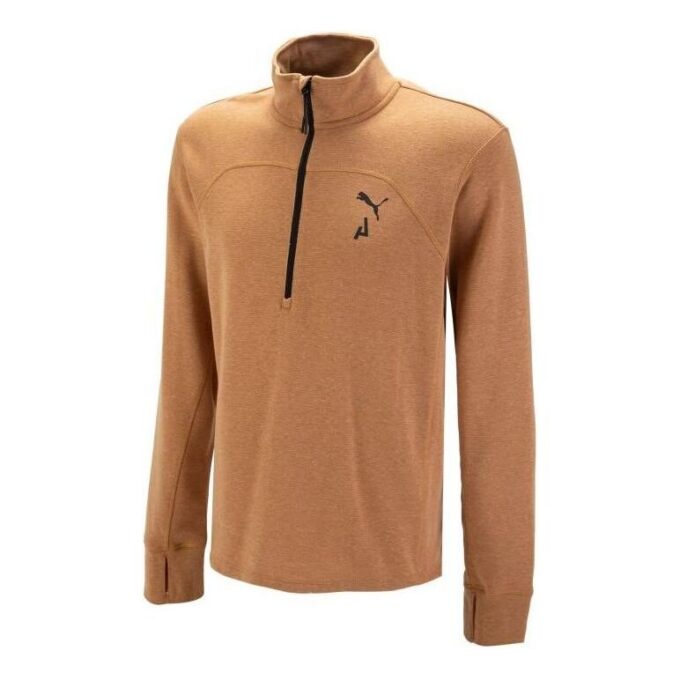 Seasons Half Zip Pullover &laquo;Brun&raquo;
