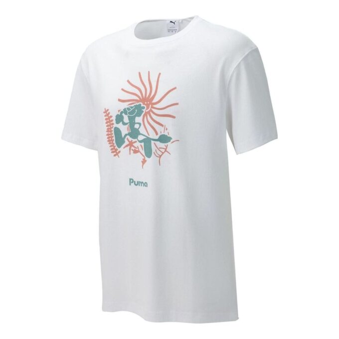 Select Adventure Planet Graphic T-skjorte «Hvit»