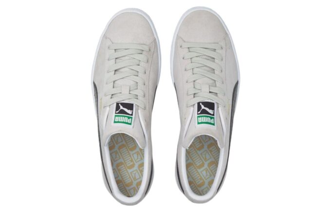Semskede Croc Retro Casual Skateboarding Sko Unisex Grå Hvit