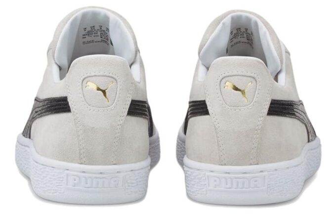 Semskede Croc Retro Casual Skateboarding Sko Unisex Grå Hvit