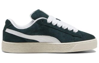 Semskede XL-sko &laquo;Hairy Green&raquo;