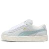 Semskede XL-sneakers &laquo;Blåhvit&raquo;