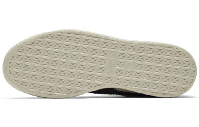 Semsket skinn 01 VTG beige svart