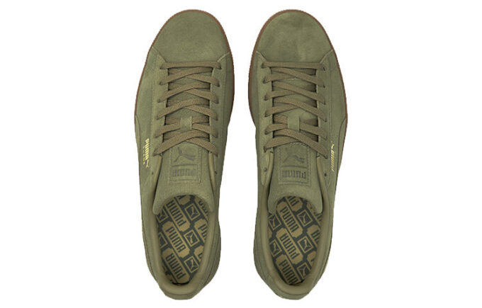 Semsket skinn &laquo;Brent Olive Gum&raquo;