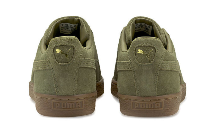 Semsket skinn &laquo;Brent Olive Gum&raquo;