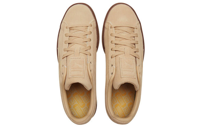 Semsket skinn &laquo;Pebble Gum&raquo;