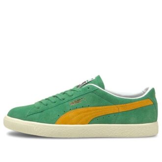 Semsket skinn vintage &laquo;Amazon Green Saffron&raquo;