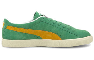 Semsket skinn vintage &laquo;Amazon Green Saffron&raquo;