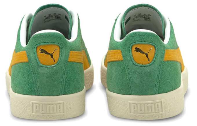 Semsket skinn vintage &laquo;Amazon Green Saffron&raquo;