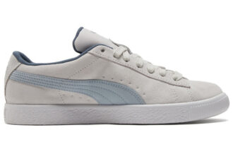Semsket skinn Vintage Gore-Tex &laquo;Grå Blå Hvit&raquo;