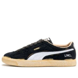 Semsket skinn Vtg x LMC &laquo;Svart og hvit&raquo;