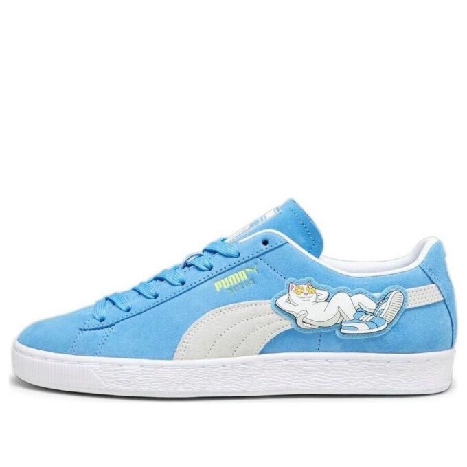 Semsket skinn x RIPNDIP «Lord Nermal – kongeblå»
