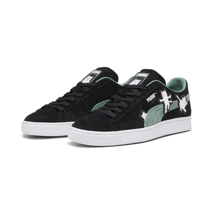 Semsket skinn x RIPNDIP «Lord Nermal – Svart eukalyptus»