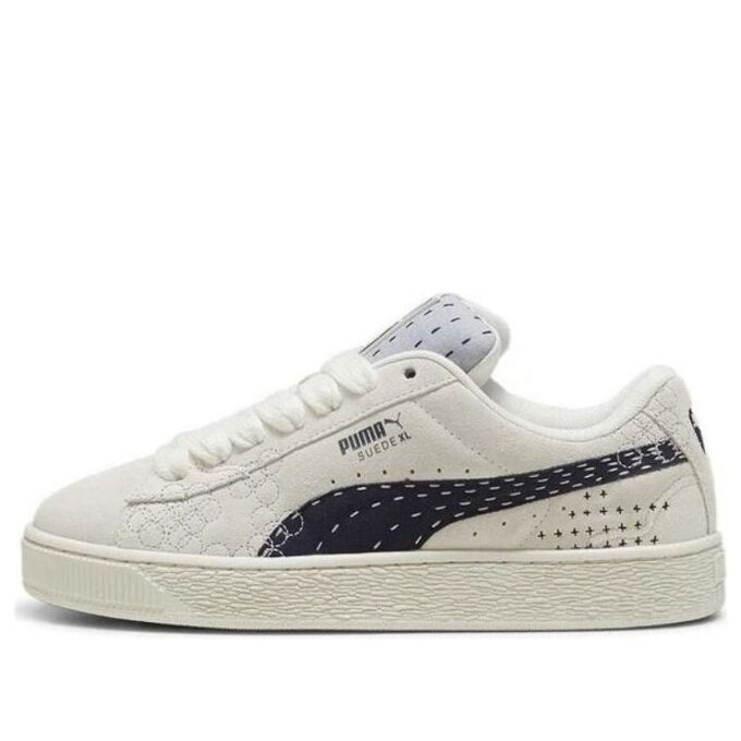 Semsket skinn XL &laquo;Beige svart&raquo;