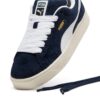 Semsket skinn XL &laquo;Hairy Suede Club Marineblå&raquo;