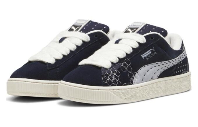 Semsket skinn XL &laquo;Sashiko&raquo;