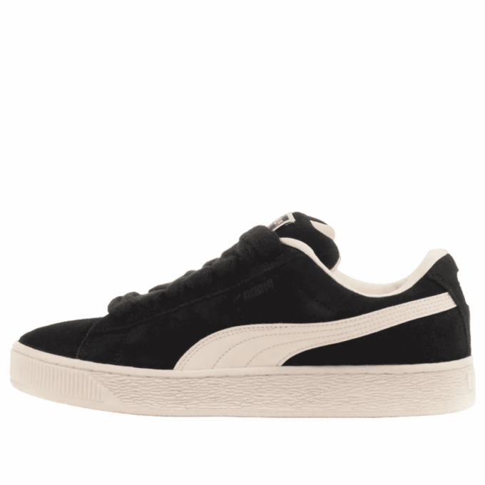 Semsket skinn XL x Pleasures «Svart frostet elfenben»