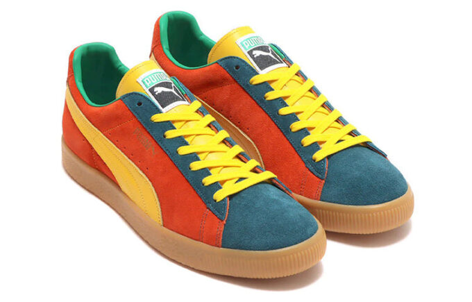 Semsket Vtg Mij Low Topper Retro Skateboarding Sko Unisex Orange