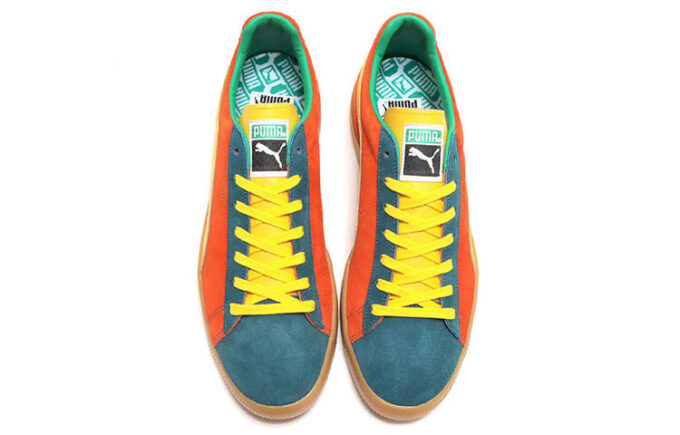 Semsket Vtg Mij Low Topper Retro Skateboarding Sko Unisex Orange